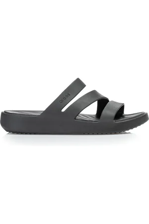 Crocs Schoenen, Dames, Zwart, 36 EU, Strappy Damessandalen Getaway