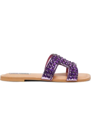 Steve Madden Schoenen, Dames, Paars, 41 EU, Paarse Sandalen voor Vrouwen