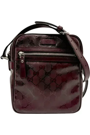 Gucci Pre-owned, unisex, Rood, ONE Size, Pre-owned Plastic shoulder-bags