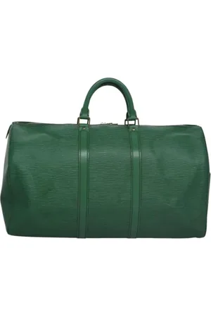 LOUIS VUITTON Pre-owned, Dames, Groen, ONE Size, Leer, Tweedehands leren Louis Vuitton tassen