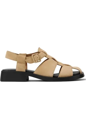Camper Schoenen, Dames, , 36 EU, Leer, Dana Leren Sandaal Vrouwen