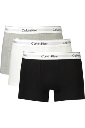 Calvin Klein Ondergoed, Heren, Veelkleurig, 3Xl, Katoen, Grijze Katoenen Heren Boxershorts