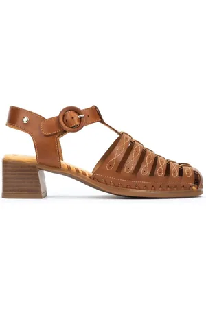 Pikolinos Schoenen, Dames, Bruin, 37 EU, Leer, Bruine 