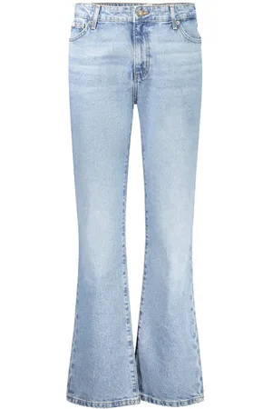 Guess Jeans, Dames, Blauw, W27 L30, Katoen, Lichtblauwe Katoenen Jeans & Broek