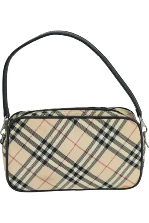 Burberry Pre-owned, Dames, , ONE Size, Nylon, Pre-owned Nylon pouches