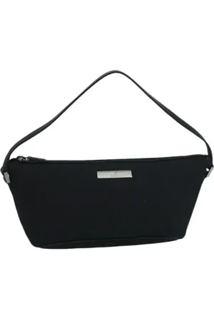 Gucci Pre-owned, Dames, Zwart, ONE Size, Pre-owned Canvas gucci-bags