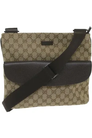 Gucci Pre-owned, Heren, , ONE Size, Pre-owned Canvas gucci-bags