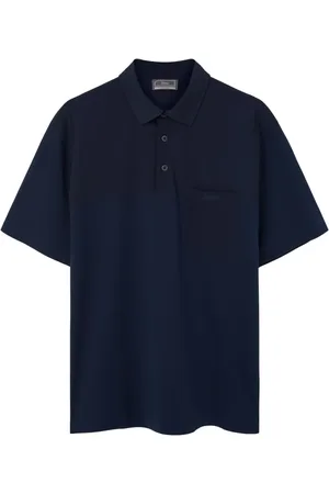 HERNO Tops, Heren, Blauw, L, Stijlvolle T-shirts en Polos