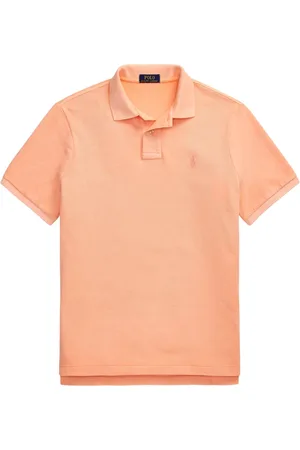 Ralph Lauren Tops, Heren, Oranje, XL, -Polo