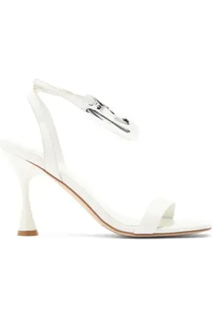 Jeffrey Campbell Schoenen, Dames, Wit, 36 EU, Witte Sandalen voor Vrouwen