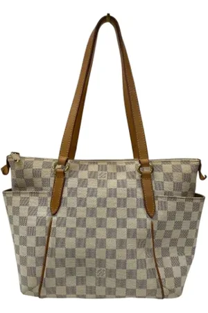 LOUIS VUITTON Pre-owned, Dames, Wit, ONE Size, Leer, Tweedehands leren handtassen