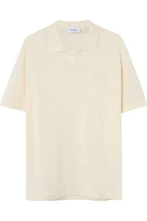 Les Deux Tops, Heren, Wit, S, Katoen, Witte Polo T-shirt Enmanuel