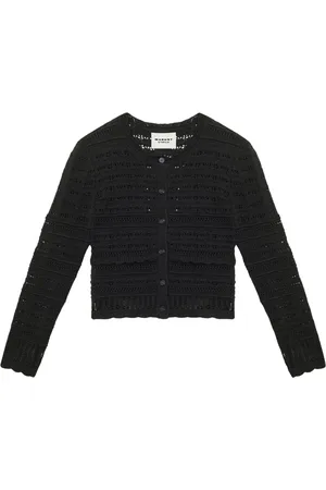 Isabel Marant Truien, Dames, Zwart, S, Katoen, Zwarte Katoenen Vest