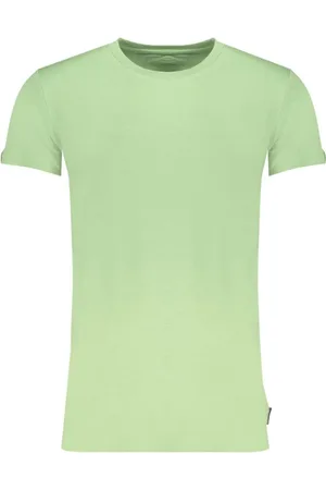 Gaudi Tops, Heren, Groen, 2Xl, Katoen, Groen Katoen T-Shirt