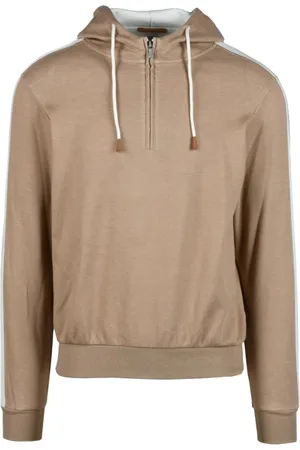 ELEVENTY Sweatshirts & Hoodies, Heren, Bruin, S, Katoen, Sweatshirts Hoodies