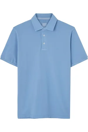 FEDELI Tops, Heren, Blauw, 2Xl, Lichtblauwe Polo en T-shirts