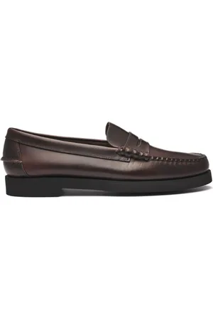 SEBAGO Schoenen, Heren, Bruin, 41 EU, Leer, Stijlvolle Waxy Polaris Schoenen