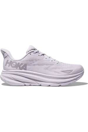 Hoka One One Schoenen, Dames, Paars, 38 EU, Clifton 9 Dames Hardloopschoen