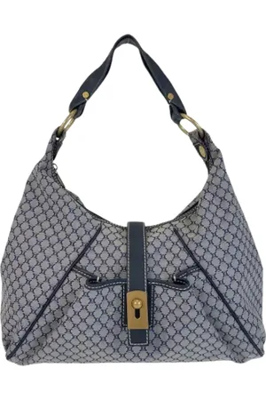 Céline Pre-owned, Dames, Blauw, ONE Size, Leer, Pre-owned Canvas celine-bags