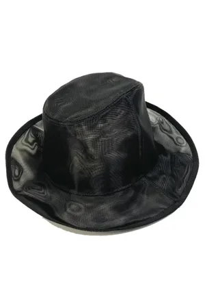 Fendi Pre-owned, Dames, Zwart, ONE Size, Pre-owned Fabric hats