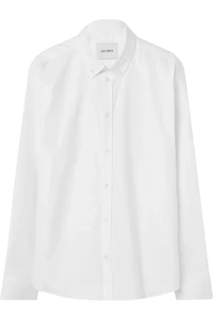 Les Deux Overhemden, Heren, Wit, L, Katoen, Witte Button Down Overhemd