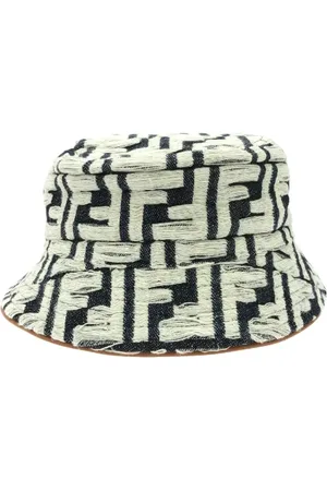 Fendi Pre-owned, Dames, Veelkleurig, ONE Size, Katoen, Pre-owned Cotton hats