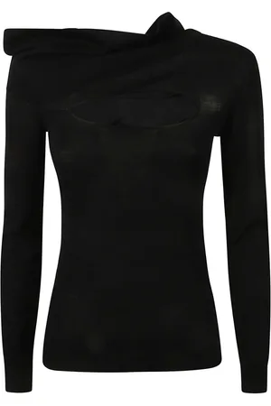 Isabel Marant Truien, Dames, Zwart, S, Wol, Zwarte Sweater Paz-Gd