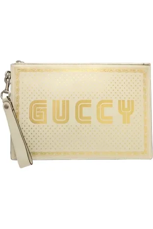 Gucci Pre-owned, Dames, , ONE Size, Leer, Pre-owned Leather clutches