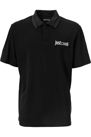 Roberto Cavalli Tops, Heren, Zwart, 2Xl, T-shirts en Polo
