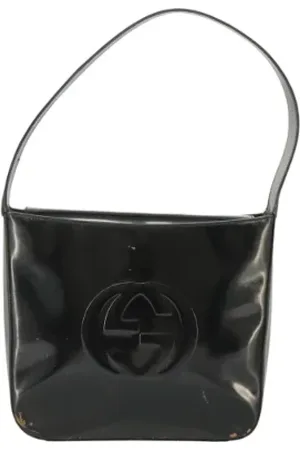 Gucci Pre-owned, Dames, Zwart, ONE Size, Pre-owned Canvas gucci-bags