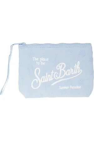 MC2 SAINT BARTH Tassen, Dames, Blauw, ONE Size, Spons met polsband van badstof