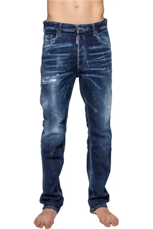 Dsquared2 Jeans, Heren, Blauw, M, Blauwe herenbroek