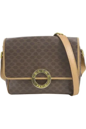 Céline Pre-owned, Dames, Bruin, ONE Size, Pre-owned Canvas celine-bags