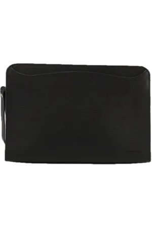 Burberry Pre-owned, Dames, Zwart, ONE Size, Leer, Pre-owned Leather clutches