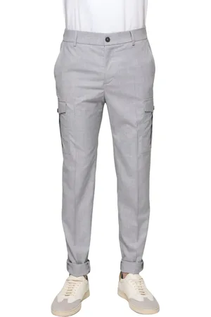PESERICO SIGN Broeken, Heren, Grijs, S, Heren Lunar Grey Broek