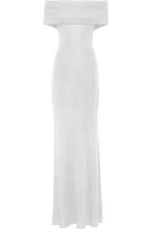 MVP Wardrobe Kleedjes, Dames, Wit, XS, Vanessa Knit Dress