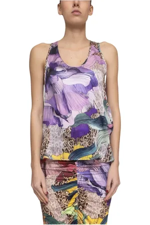 Roberto Cavalli Tops, Dames, Veelkleurig, L, Dames Trui