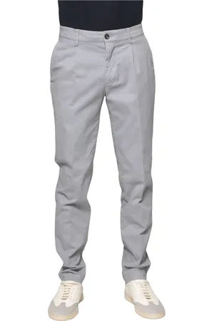 PESERICO SIGN Broeken, Heren, Grijs, XL, Heren Lunar Grey Broek