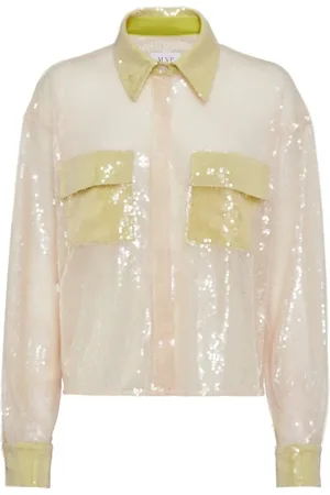 MVP Wardrobe Blouses & Shirts, Dames, Roze, XS, Pailletten, Elysia Shirt