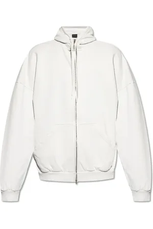 Balenciaga Sweatshirts & Hoodies, Heren, Grijs, S, Katoen, Sweatshirts & Hoodies