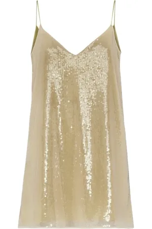 MVP Wardrobe Kleedjes, Dames, Roze, M, Satijn, Elysia Mini Dress
