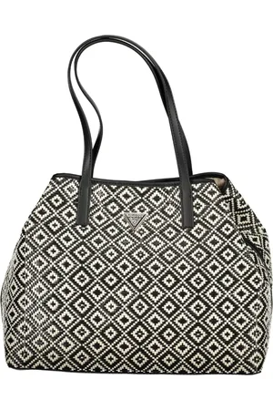Guess Tassen, Dames, Zwart, ONE Size, Zwarte Dames Schoudertas Vikky II