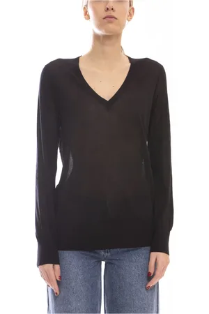 Michael Kors Truien, Dames, Zwart, M, Zwarte Dames Trui 001