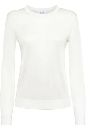 MVP Wardrobe Truien, Dames, Wit, S, Vanessa Gebreide Kleding