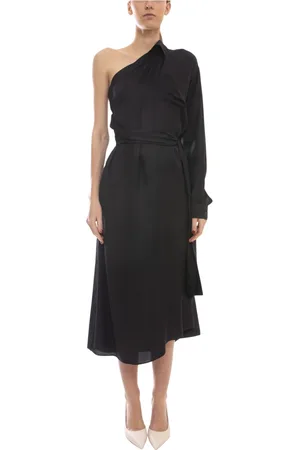 Moschino Kleedjes, Dames, Zwart, S, Zwart Patroon Damesjurk