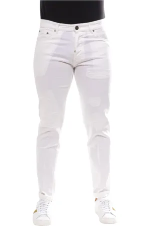 PT Torino Jeans, Heren, Wit, W35, Witte Jeans C5 Tj 05b 20bas Oa 14