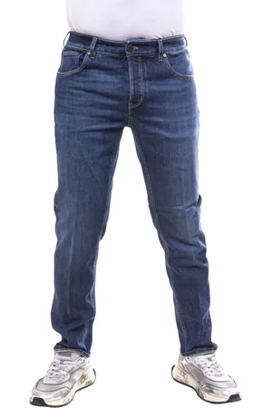 PT Torino Jeans, Heren, Blauw, W34, Denim, Reggae Denim Broek voor Mannen
