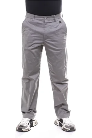 Dolce & Gabbana Broeken, Heren, Grijs, XL, Heren Grijs Beige Broek N0493