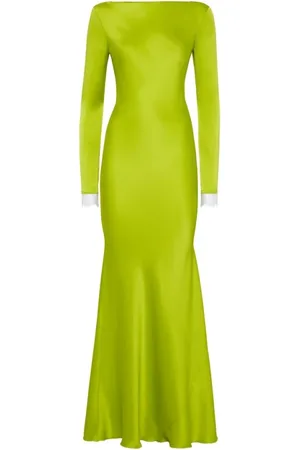 MVP Wardrobe Kleedjes, Dames, Groen, 2Xs, Helena Lange Jurk