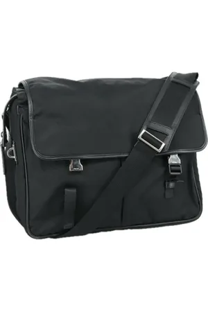 Prada Pre-owned, Dames, Zwart, ONE Size, Nylon, Pre-owned Nylon prada-bags